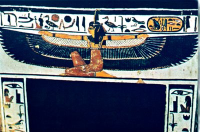 Jeroglíficos egipcios antiguos, Tebas, Egipto de Unbekannt