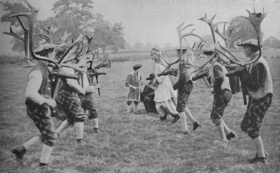 Formas Antiguas de la Danza Aún Mantenidas en Inglaterra - La Danza del Cuerno, c. 1935 de Unbekannt