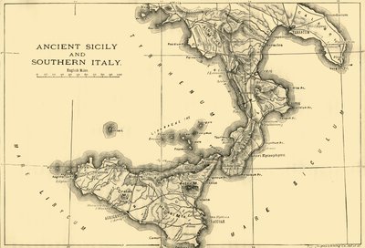 Sicilia antigua y el sur de Italia, 1890 de Unbekannt