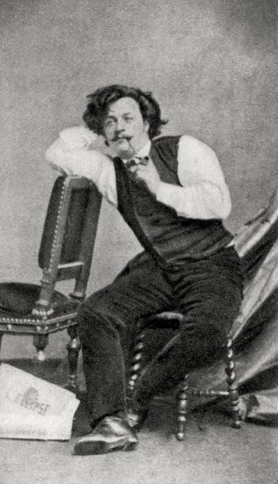 Andre Gill, caricaturista francés, 1868 de Unbekannt