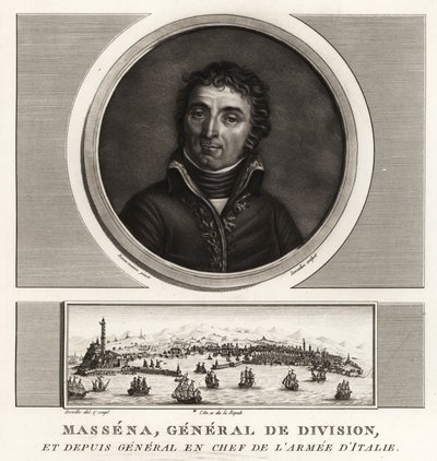 André Masséna, Duque de Rivoli, General de División, General en Jefe del Ejército de Italia de Unbekannt
