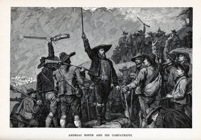 Andreas Hofer y sus compatriotas, 1882 de Unbekannt
