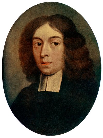 Andrew Marvell, poeta inglés, siglo XVII de Unbekannt