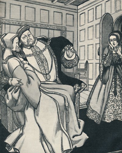 Ana Bolena Recibe un Gran Impacto, c1934 de Unbekannt