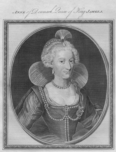 Ana de Dinamarca, Reina del Rey Jacobo I, 1786 de Unbekannt