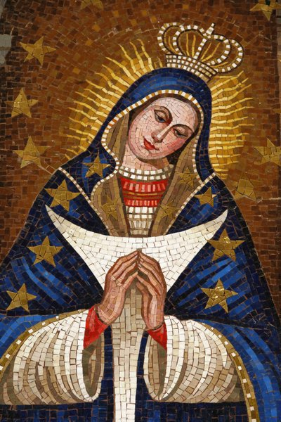 Basílica de la Anunciación: Virgen eslovena, Nazaret, Israel de Unbekannt