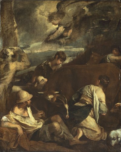 Anunciación a los Pastores, c. 1710 de Unbekannt