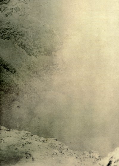 Otra vista del cráter de Erebus, 1908, 1909 de Unbekannt