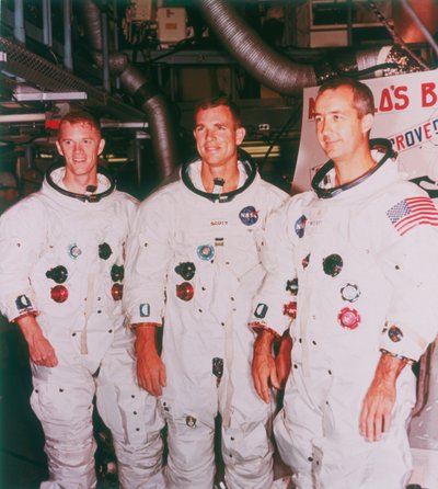 Astronautas del Apolo 9, 1968 de Unbekannt
