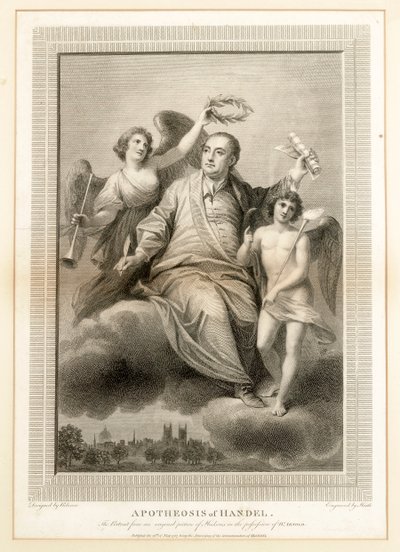 Apoteosis de Handel de Unbekannt