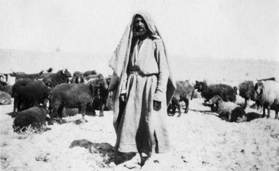 Pastor árabe, área de Kazimain, Irak, 1917-1919 de Unbekannt