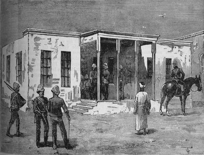 Prisión de Arabis en los cuarteles de Abbassieh de Unbekannt