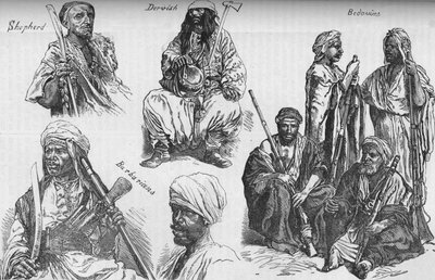 Árabes del Sudán, c1881-85 de Unbekannt