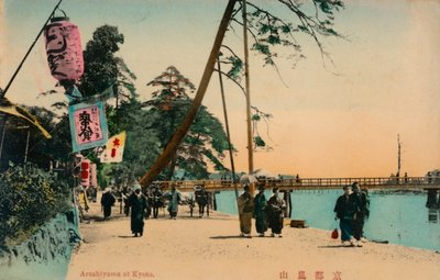 Arashiyama en Kioto, c1900 de Unbekannt