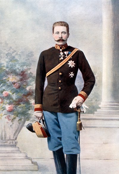 Archiduque Francisco Fernando de Austria, finales del siglo XIX-principios del siglo XX de Unbekannt