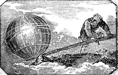 Arquimedes c287-212 a.C., matemático e inventor griego antiguo, 1824 de Unbekannt