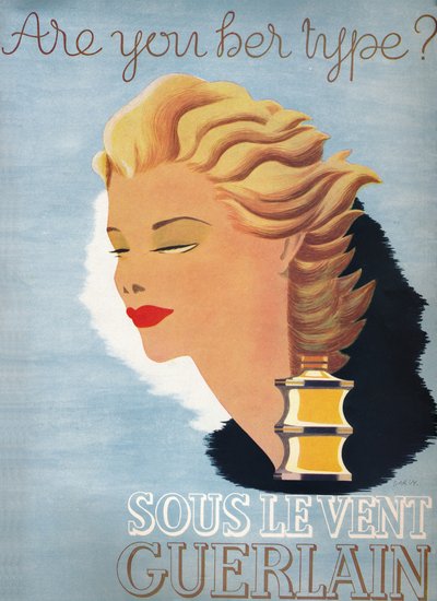 ¿Eres su tipo? - Sous Le Vent Guerlain, 1937 de Unbekannt