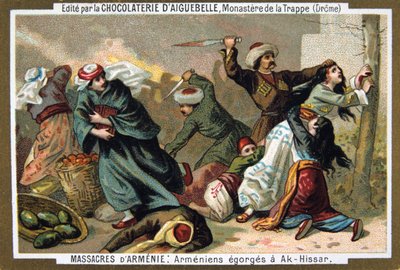 Los armenios son degollados en Ak-Hissar, 1895 de Unbekannt