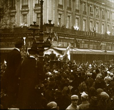 Armisticio, París, 1918 de Unbekannt