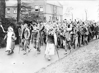 Desfile del Armisticio en el Hospital Americano en Dartford de Unbekannt