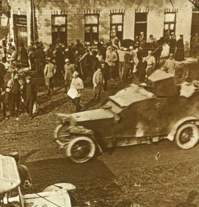 Coche blindado, Francia, c1916-c1918 de Unbekannt