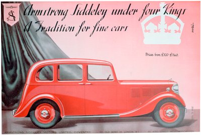 Anuncio de Armstrong Siddeley Motors, 1937 de Unbekannt