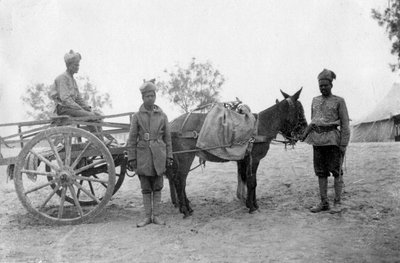 Cuerpo de servicio del ejército, Howshera, 1917 de Unbekannt