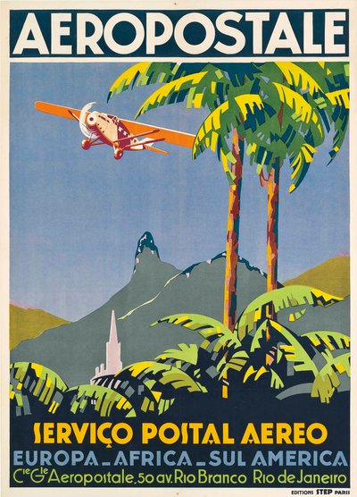 Aéropostale. Río de Janeiro, ca. 1928-1930 de Unbekannt