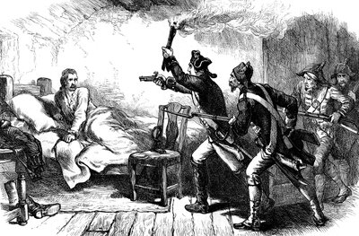 Arresto del General Richard Prescott, 1777 c1880 de Unbekannt