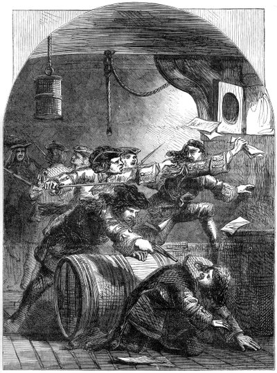 Arresto de Jacobitas, siglo XIX de Unbekannt