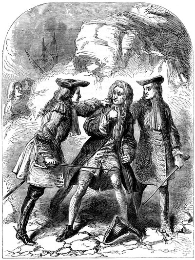 Arresto de Sir John Fenwick, 1696 finales del siglo XIX de Unbekannt
