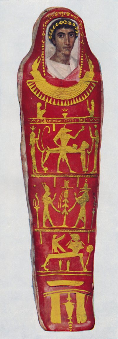 Artemidoro, un griego, del Fayum, alrededor del año 200 d.C. - De lo corruptible a la incorrupción, c1935 de Unbekannt