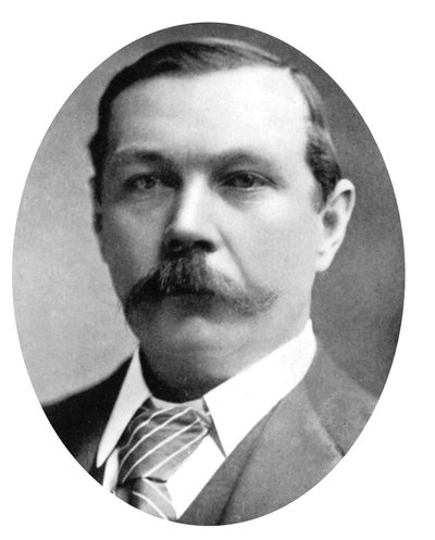 Arthur Conan Doyle, escritor escocés, c1900 de Unbekannt