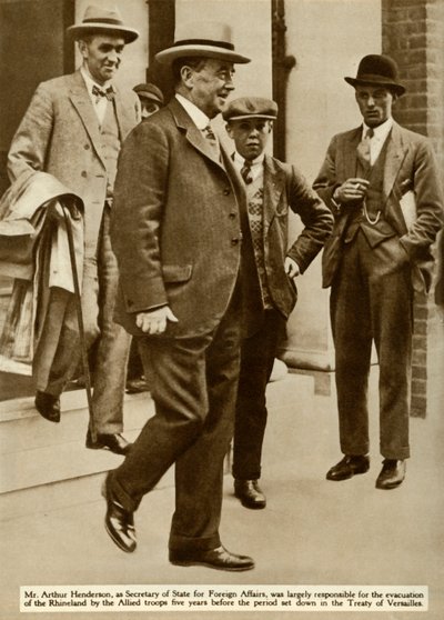 Arthur Henderson, 1929, 1935 de Unbekannt