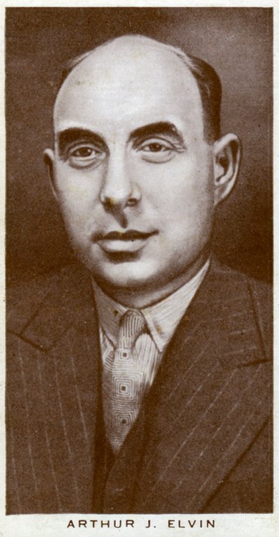 Arthur J Elvin, promotor de boxeo británico, 1938 de Unbekannt