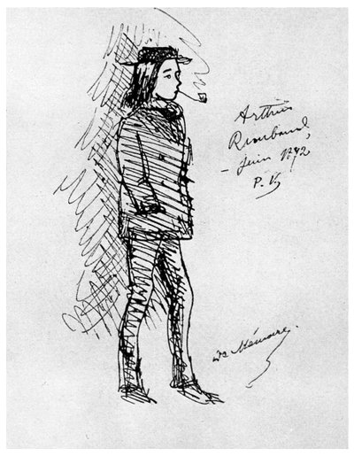 Arthur Rimbaud, poeta y aventurero francés de Unbekannt
