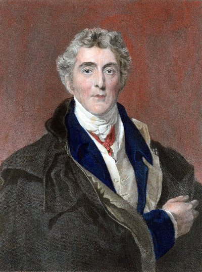 Arthur Wellesley, 1er Duque de Wellington, soldado y estadista británico de Unbekannt