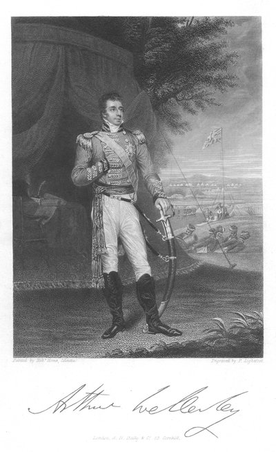 Arthur Wellesley, primer duque de Wellington, c1803 de Unbekannt