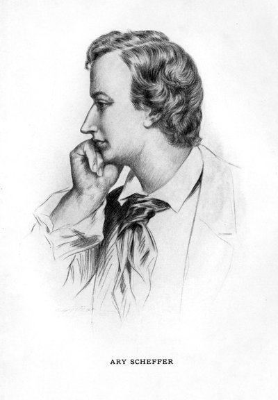 Ary Scheffer, pintor francés, 1912 de Unbekannt