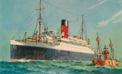 Ascania, Cunard White Star de Unbekannt