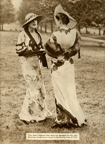 Moda de Ascot, 1935 de Unbekannt