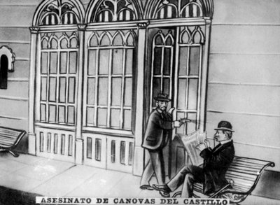 Asesinato de Antonio Cánovas del Castillo, 1897 de Unbekannt