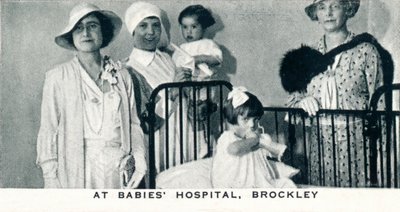 En el Hospital de Bebés, Brockley, 1933-1937 de Unbekannt