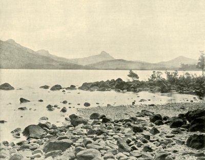 En el lago St. Clair, 1901 de Unbekannt