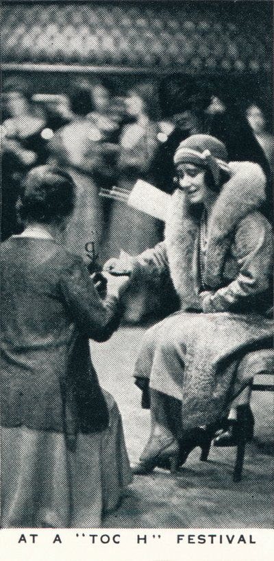 En un festival de Toc H, 1934 1937 de Unbekannt