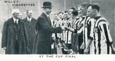 En la final de la copa, 1924 de Unbekannt