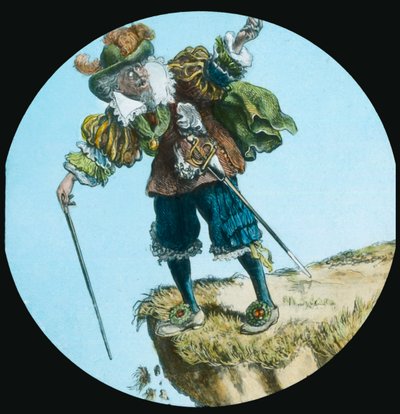 El ateo se encuentra con el peregrino, c1910 de Unbekannt