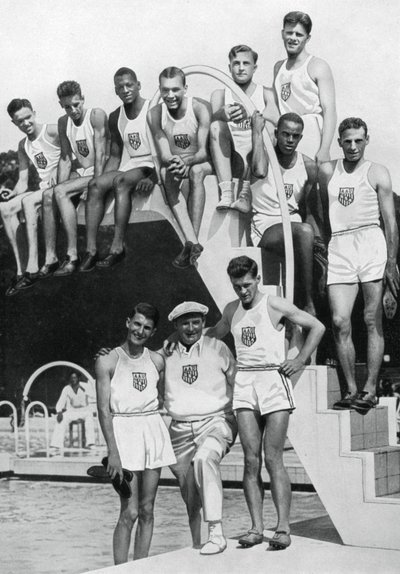 Atletas en las Pruebas Olímpicas de EE.UU., 1932 de Unbekannt