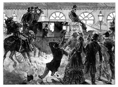 Intento de asesinato del emperador de Francia, 28 de abril de 1855 de Unbekannt