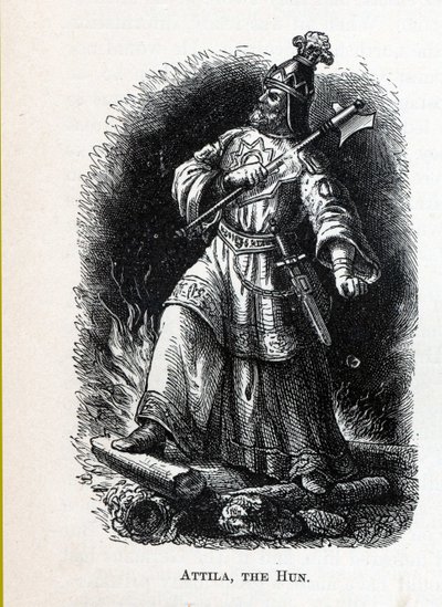 Atila el Huno, 1882 de Unbekannt